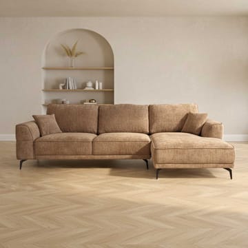 Hjørnesofa Monar Høyre - beige - Møbler - Sofaer - Hjørnesofa