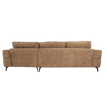 Hjørnesofa Monar Høyre - beige - Møbler - Sofaer - Hjørnesofa