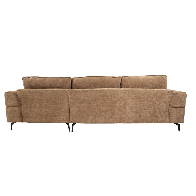 Hjørnesofa Monar Høyre - beige - Møbler - Sofaer - Hjørnesofa