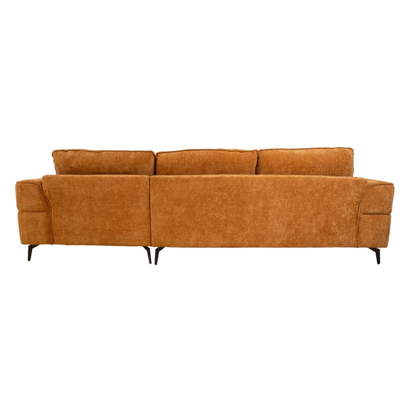 Hjørnesofa Monar Høyre - brun - Møbler - Sofaer - Hjørnesofa