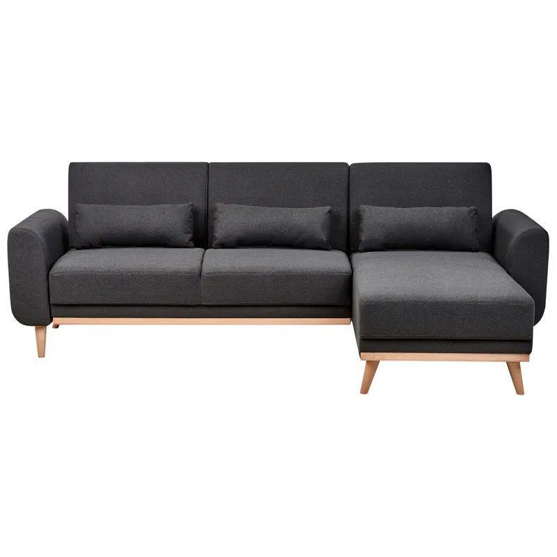 Hjørnesofa Ollsta venstrevendt, Svart
