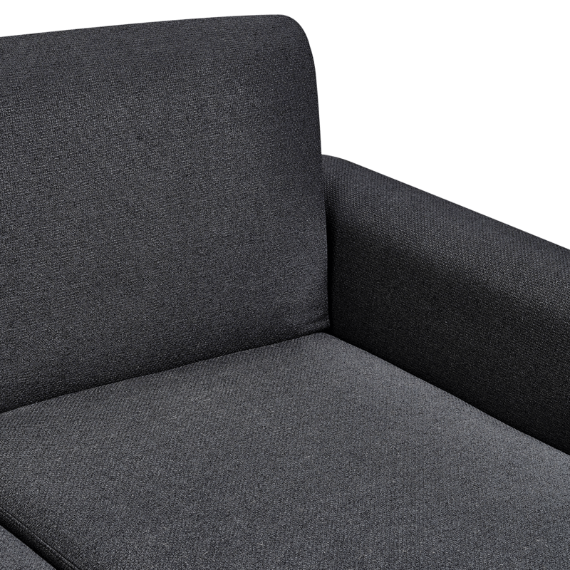 Hjørnesofa Ollsta venstrevendt - Svart - Møbler - Sofaer - Sovesofaer