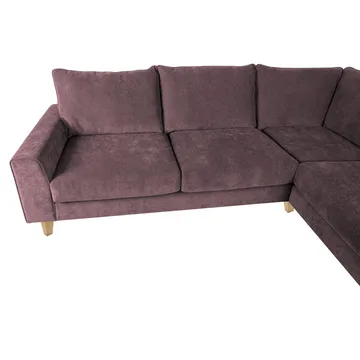Hjørnesofa Terin Høyre - grårosa - Møbler - Sofaer - Hjørnesofa