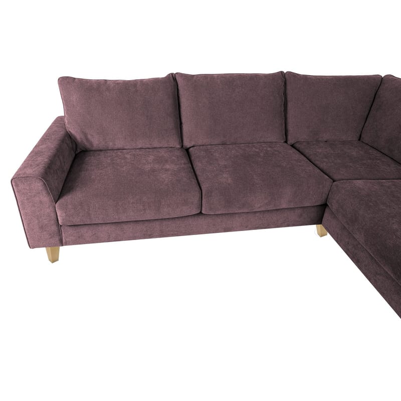 Hjørnesofa Terin Høyre - grårosa - Møbler - Sofaer - Hjørnesofa