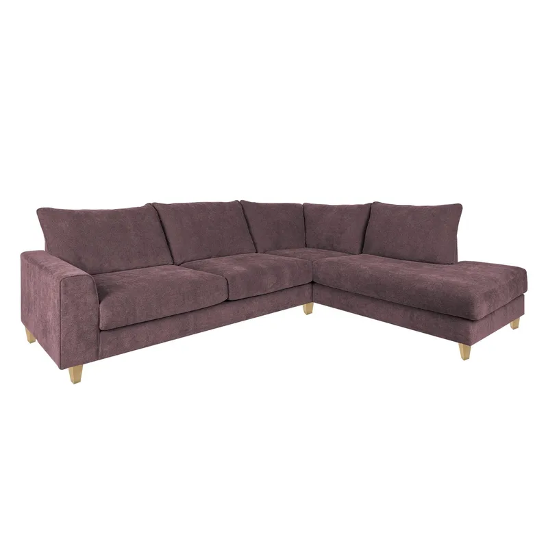 Hjørnesofa Terin Høyre, grårosa