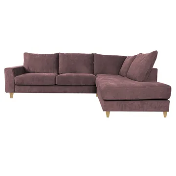 Hjørnesofa Terin Høyre - grårosa - Møbler - Sofaer - Hjørnesofa