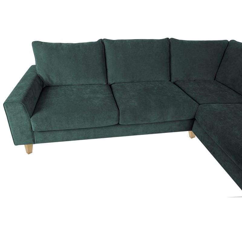 Hjørnesofa Terin Høyre - grønn - Møbler - Sofaer - Hjørnesofa