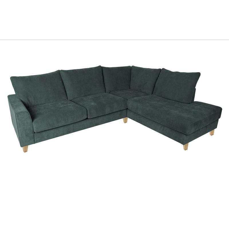 Hjørnesofa Terin Høyre - grønn - Møbler - Sofaer - Hjørnesofa