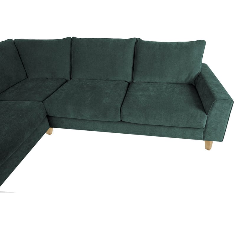 Hjørnesofa Terin Venstre - Grønn - Møbler - Sofaer - Hjørnesofa