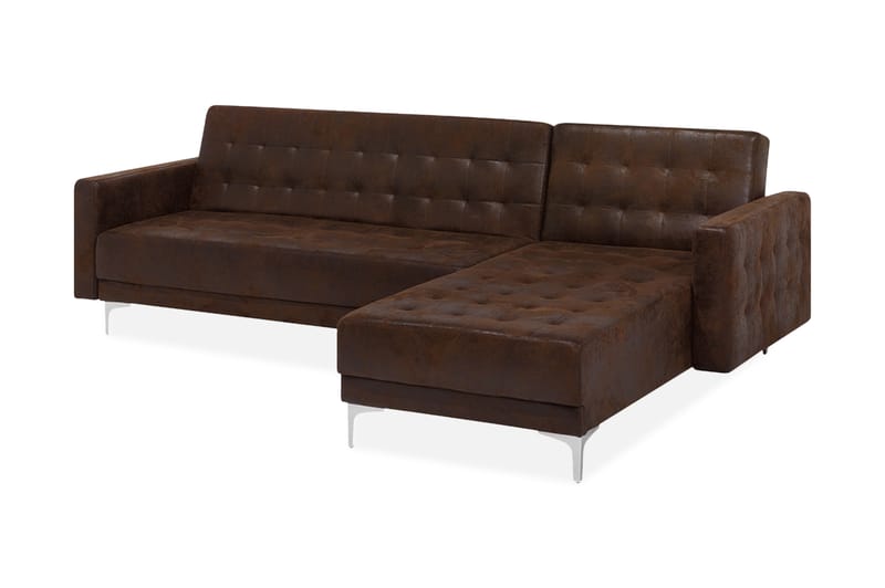 Aberdeen Hjørnesofa 267 cm - Brun - Møbler - Sofaer - Hjørnesofa