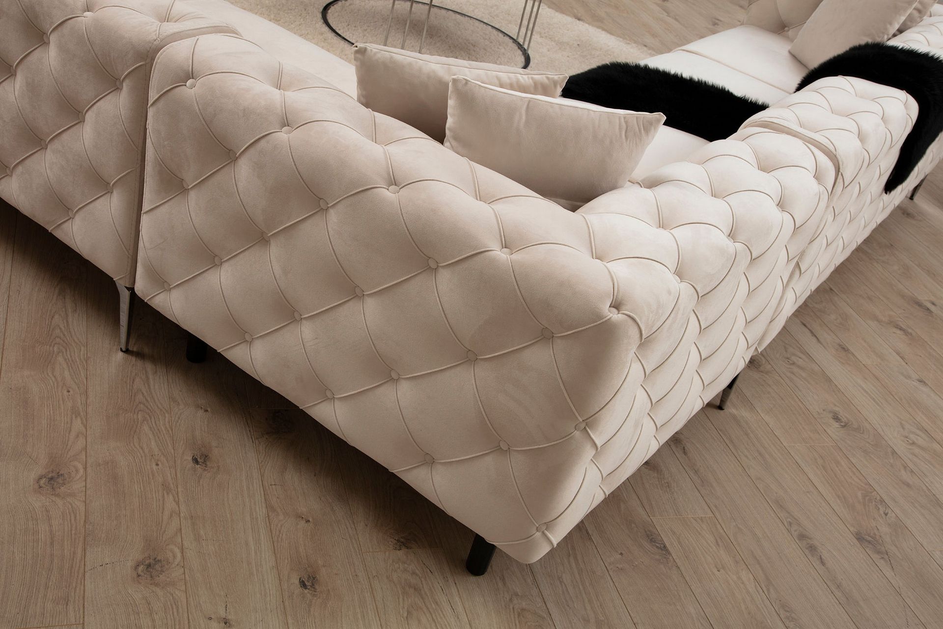 Beachport Hjørnesofa 6-seters - Beige - Møbler - Sofaer - Hjørnesofa