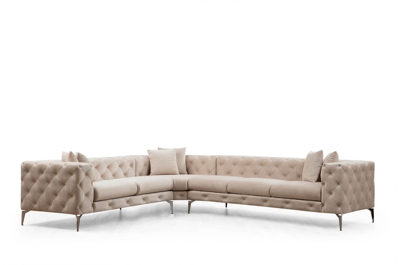 Beachport Hjørnesofa 6-seters - Beige - Møbler - Sofaer - Hjørnesofa