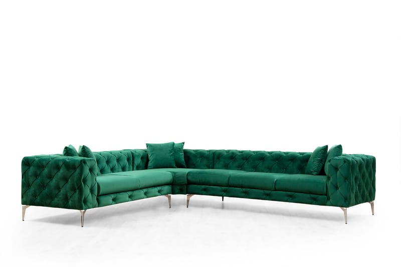 Beachport Hjørnesofa 6-seters - Grønn - Møbler - Sofaer - Hjørnesofa
