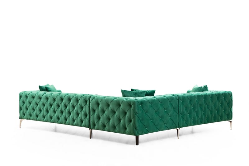 Beachport Hjørnesofa 6-seters - Grønn - Møbler - Sofaer - Hjørnesofa