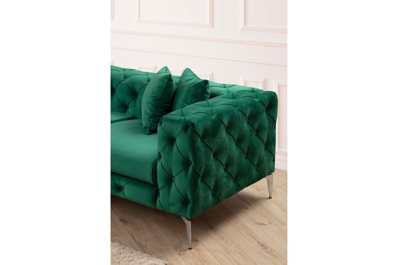 Beachport Hjørnesofa 6-seters - Grønn - Møbler - Sofaer - Hjørnesofa