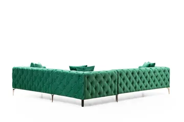 Beachport Hjørnesofa 6-seters - Grønn - Møbler - Sofaer - Hjørnesofa