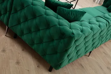 Beachport Hjørnesofa 6-seters - Grønn - Møbler - Sofaer - Hjørnesofa