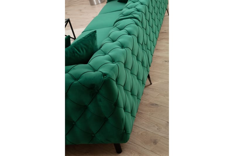 Beachport Hjørnesofa 6-seters - Grønn - Møbler - Sofaer - Hjørnesofa