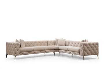 Beachport Stor Hjørnesofa 6-seters L-formet