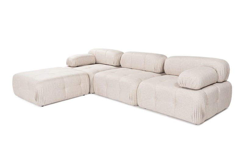 Belgin Hjørnesofa 3-seter - Lyse brun - Møbler - Sofaer - Modulsofaer - Komplett modulsofa