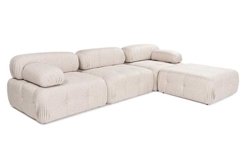 Belgin Hjørnesofa 3-seter - Lyse brun - Møbler - Sofaer - Modulsofaer - Komplett modulsofa