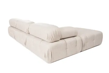 Belgin Hjørnesofa 3-seter - Lyse brun - Møbler - Sofaer - Modulsofaer - Komplett modulsofa