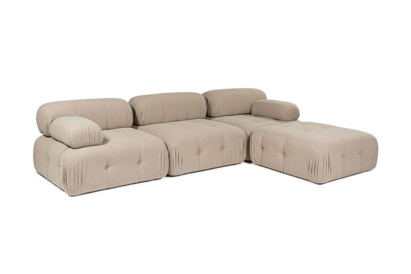 Belgin Hjørnesofa 3-seter - Peach - Møbler - Sofaer - Hjørnesofa