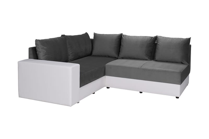 Bono Hjørnesofa Venstre - Grå/Hvit - Møbler - Sofaer - Hjørnesofa