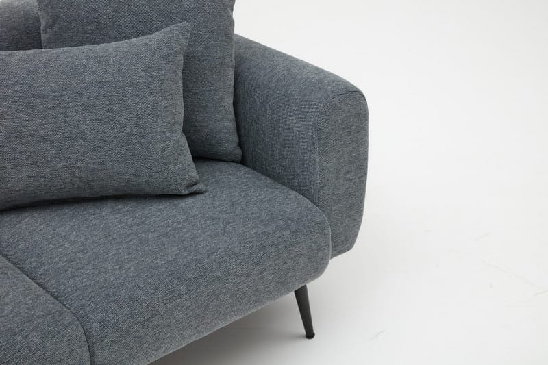 Caseira Hjørnesofa 2-seter - Antrasitt - Møbler - Sofaer - 4 seter sofa