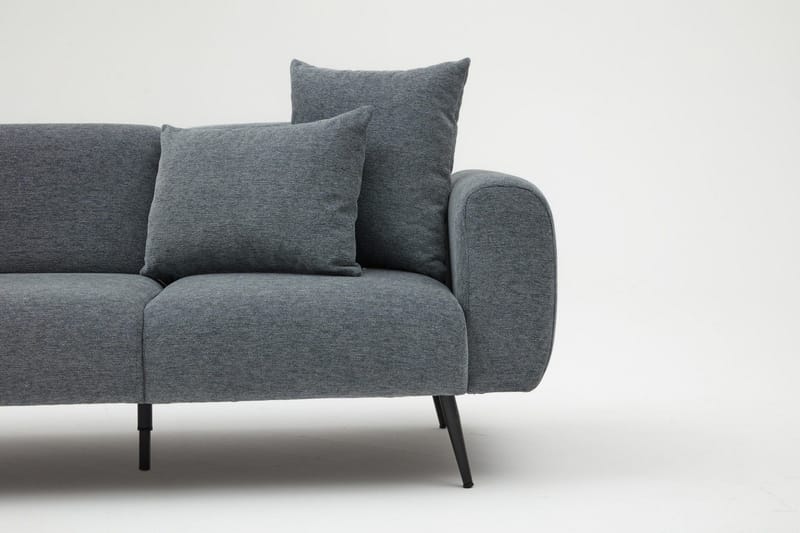 Caseira Hjørnesofa 2-seter - Antrasitt - Møbler - Sofaer - 4 seter sofa