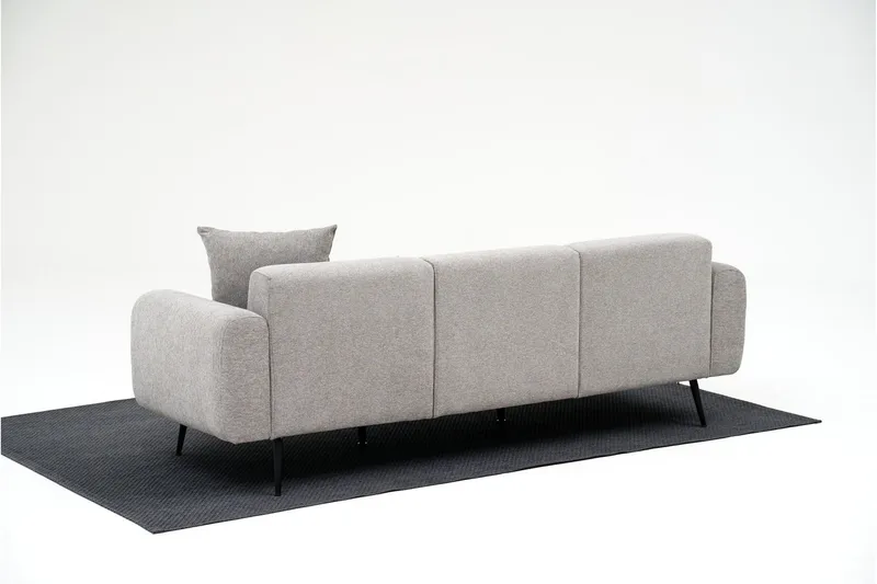 Caseira Hjørnesofa 3-seter - Lysegrå - Møbler - Sofaer - 4 seter sofa