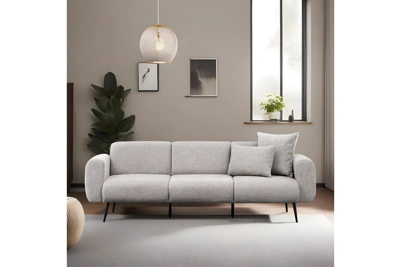 Caseira Hjørnesofa 3-seter - Lysegrå - Møbler - Sofaer - Hjørnesofa
