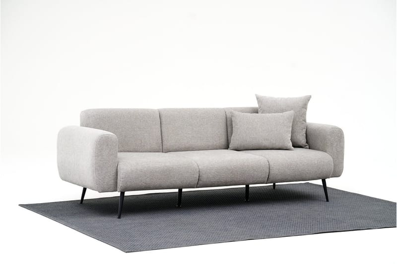 Caseira Hjørnesofa 3-seter - Lysegrå - Møbler - Sofaer - Hjørnesofa