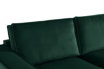 Cloudia Hjørnesofa Fløyel - Grønn - Møbler - Sofaer - Hjørnesofa