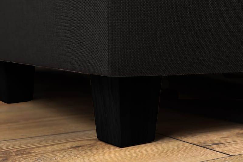 Crazy 5-seters Vendbar L-formet Large Hjørnesofa i Stoff - Antrasitt - Møbler - Sofaer - Hjørnesofa