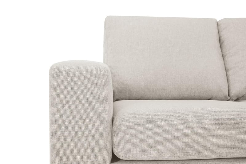 Crazy 5-seters Vendbar L-formet Large Hjørnesofa i Stoff - Beige - Møbler - Sofaer - Hjørnesofa