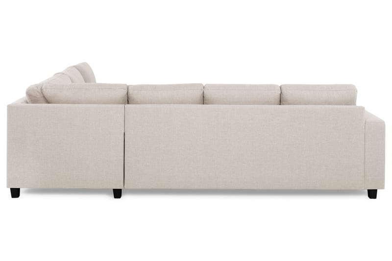 Crazy 5-seters Vendbar L-formet Large Hjørnesofa i Stoff - Beige - Møbler - Sofaer - Hjørnesofa