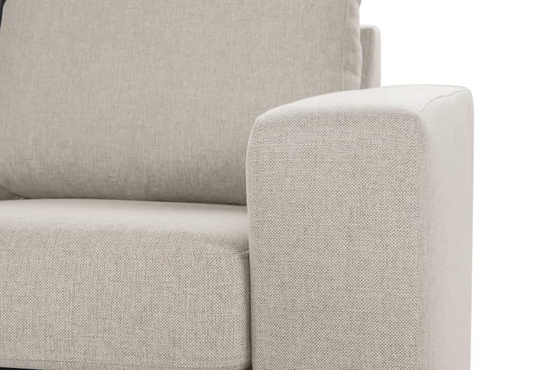 Crazy 5-seters Vendbar L-formet Large Hjørnesofa i Stoff - Beige - Møbler - Sofaer - Hjørnesofa