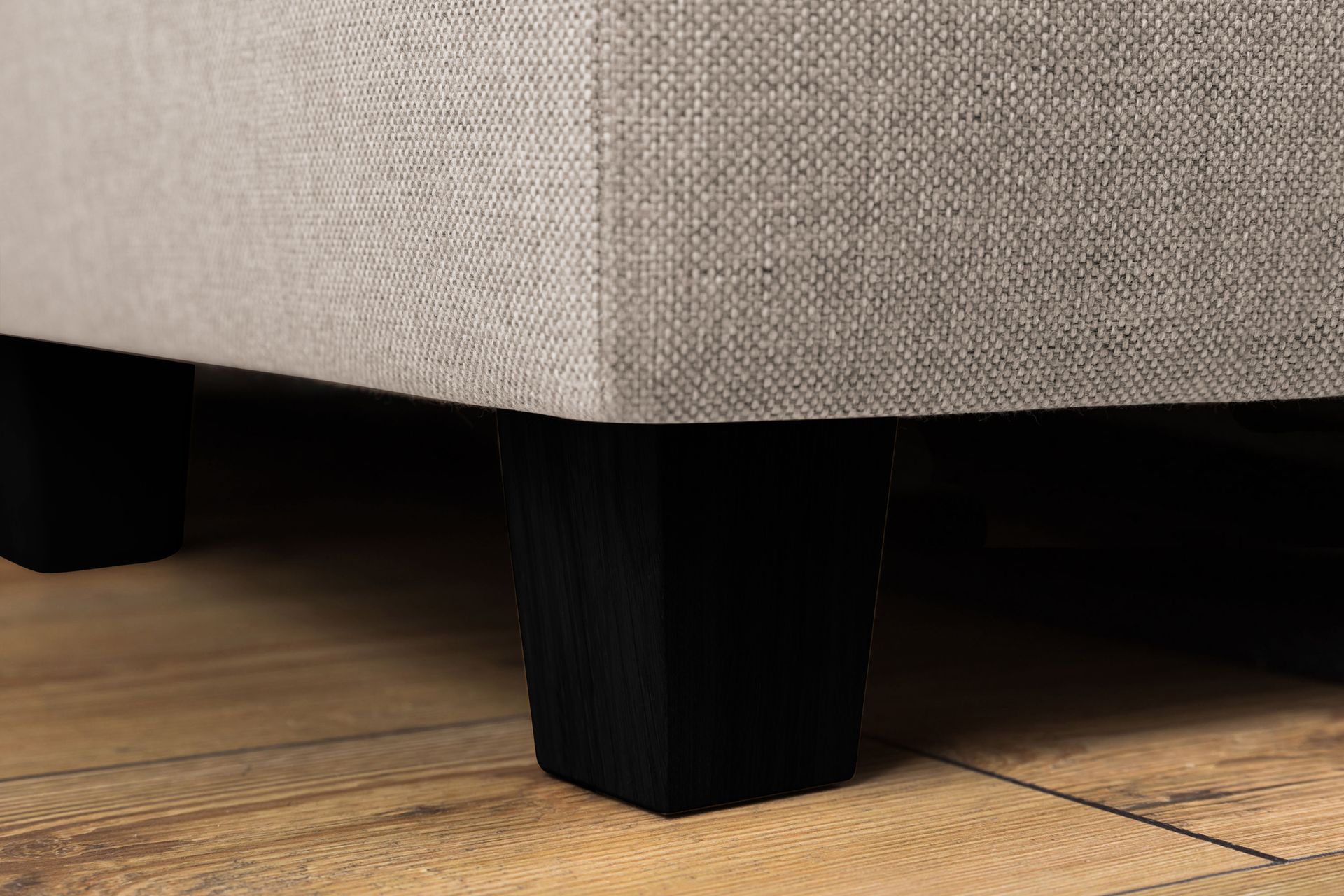 Crazy 5-seters Vendbar L-formet Large Hjørnesofa i Stoff - Beige - Møbler - Sofaer - Hjørnesofa