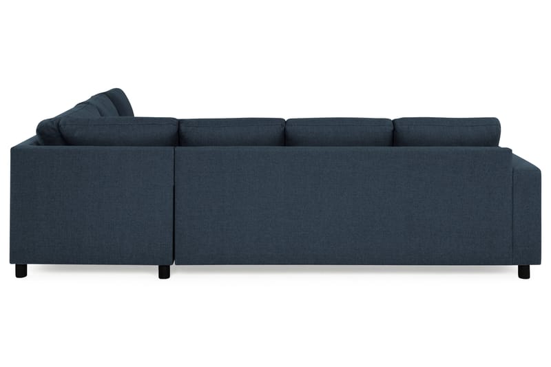 Crazy 5-seters Vendbar L-formet Large Hjørnesofa i Stoff - Blå - Møbler - Sofaer - Hjørnesofa