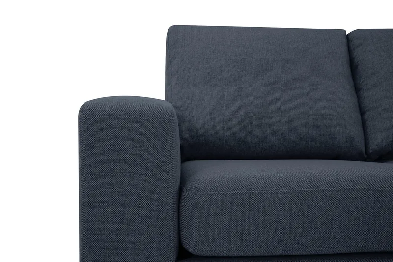 Crazy 5-seters Vendbar L-formet Large Hjørnesofa i Stoff - Blå - Møbler - Sofaer - Hjørnesofa