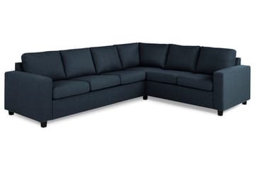 Crazy 5-seters Vendbar L-formet Large Hjørnesofa i Stoff - Blå - Møbler - Sofaer - Hjørnesofa