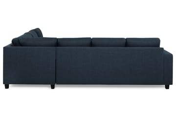 Crazy 5-seters Vendbar L-formet Large Hjørnesofa i Stoff - Blå - Møbler - Sofaer - Hjørnesofa