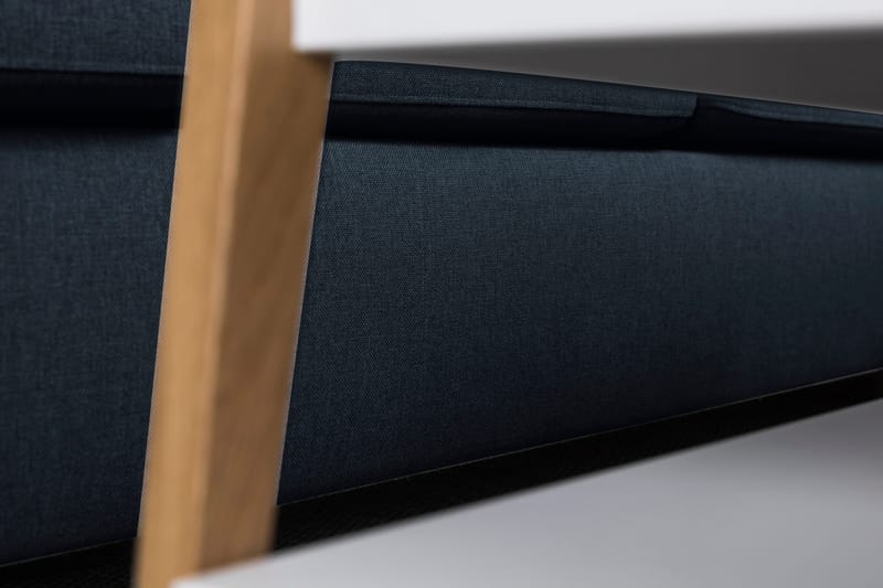 Crazy 5-seters Vendbar L-formet Large Hjørnesofa i Stoff - Blå - Møbler - Sofaer - Hjørnesofa