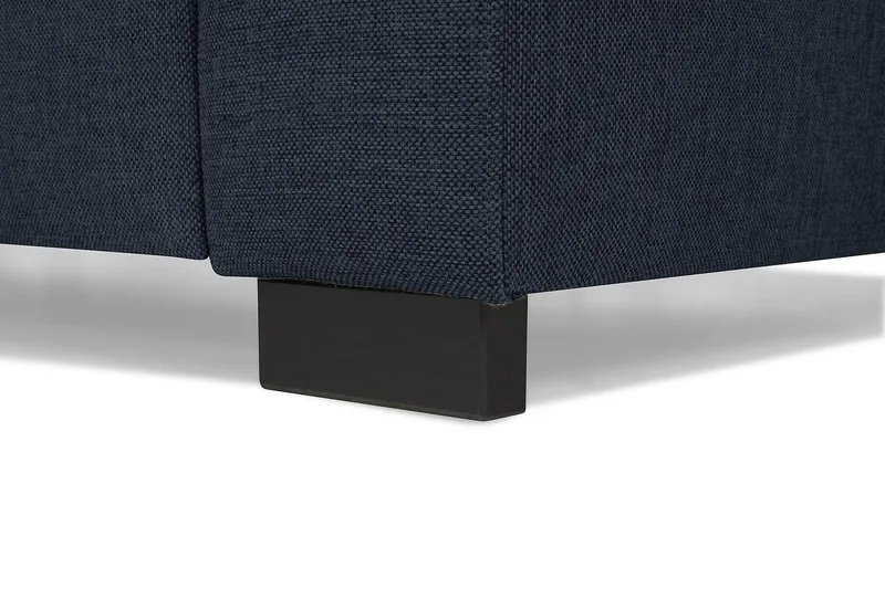 Crazy 5-seters Vendbar L-formet Large Hjørnesofa i Stoff - Blå - Møbler - Sofaer - Hjørnesofa