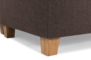 Crazy 5-seters Vendbar L-formet Large Hjørnesofa i Stoff - Brun - Møbler - Sofaer - Hjørnesofa