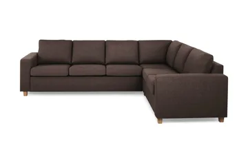 Crazy 5-seters Vendbar L-formet Large Hjørnesofa i Stoff