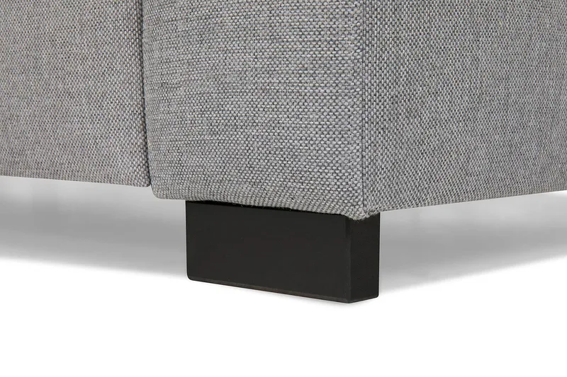 Crazy 5-seters Vendbar L-formet Large Hjørnesofa i Stoff - Grå - Møbler - Sofaer - Hjørnesofa