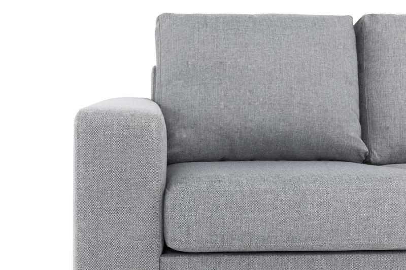 Crazy 5-seters Vendbar L-formet Large Hjørnesofa i Stoff - Grå - Møbler - Sofaer - Hjørnesofa