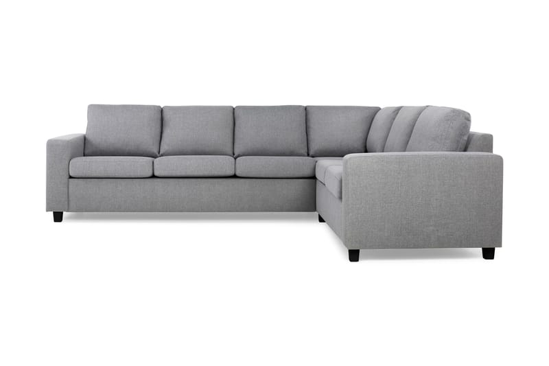Crazy 5-seters Vendbar L-formet Large Hjørnesofa i Stoff - Grå - Møbler - Sofaer - Hjørnesofa